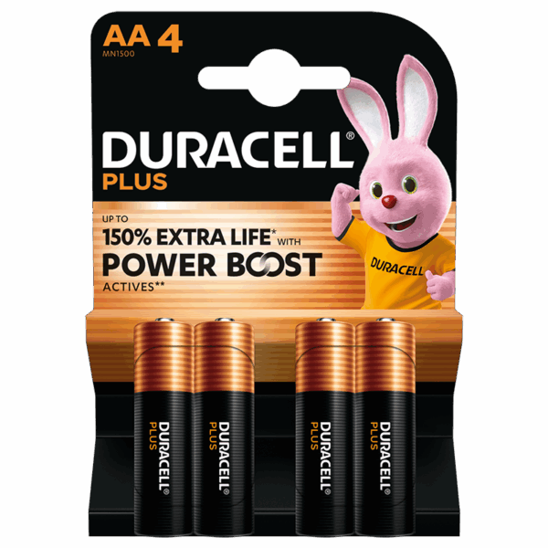 Duracell Plus POWER BOOST AA K4
