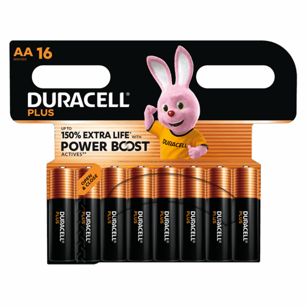 Duracell Plus POWER BOOST AA K16