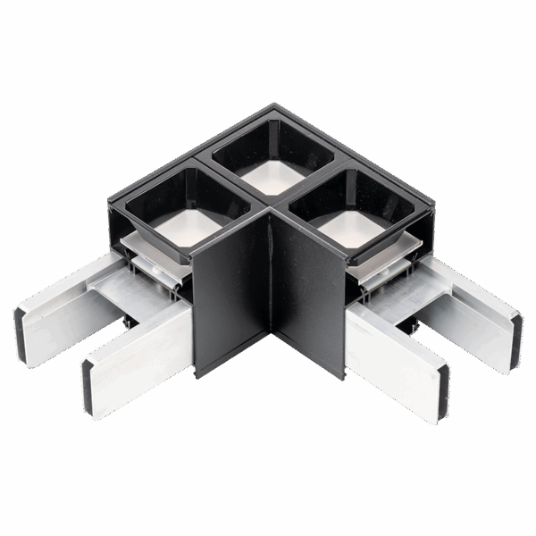 L-Verbinder für DOMI II Reflektor schwarz