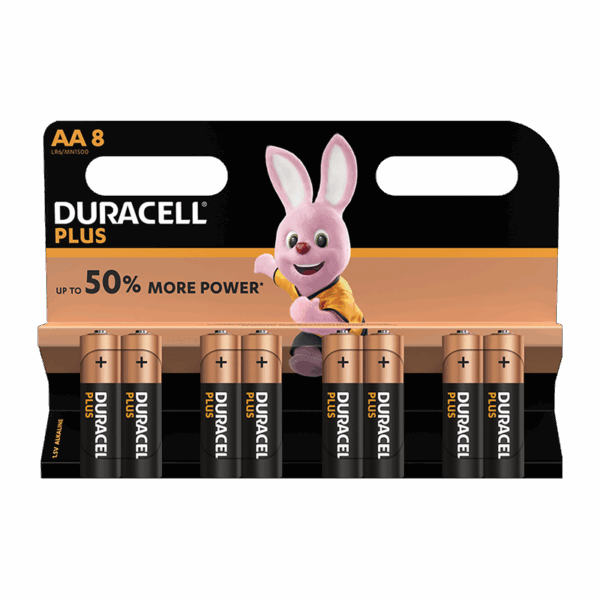Duracell Plus AA K8 - ABVERKAUF